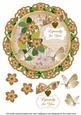 Tea Fmk Especially for You 8in Doily Decoupage Topper