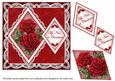 Christmas Roses My Nan 7in Double Diamond Topper