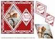 Red Robin My Dad 7in Double Diamond Topper