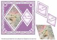 Lilac Snowscene2 My Mum 7in Double Diamond Topper