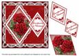Christmas Roses My Grandparents 7in Double Diamond Topper