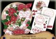 Hot Pink Poinsettia Ours to Yours Circle Easel Card m Kit