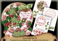 Olive Poinsettia Ours to Yours Circle Easel Card m Kit