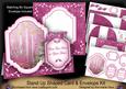 Cerise Candle Trio Ours to Yours Fancy Stand Up Kit