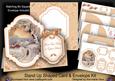 Winter Sunset Ours to Yours Fancy Stand Up Card Kit