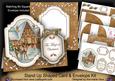 Reindeer House Magic Fancy Stand Up Card Kit