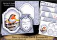 Blue Robin Thinking of You Fancy Stand Up Card Kit