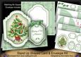 Christmas Tree Thinking of You Fancy Stand Up Card Kit