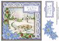 Blue Snowscene My Granny 8in Sentiment Topper