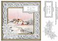 Snow Church My Dad 8in Sentiment Topper