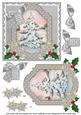 Snow Tree Wonderful Time 6in Christmas Step by Step