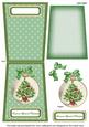 Green Tree Someone Special 5.5inch Bauble Decoupage Card