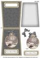 Winter Walk Someone Special 5.5inch Bauble Decoupage Card