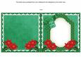 Green Tree Mum at Christmas to Fit 6in Folded Insert