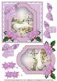 Lilac Snowscene My Mum 6in Christmas Step by Step