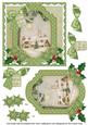 Winter Pub the Office 6in Christmas Step by Step