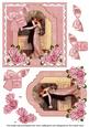 Dancing Couple Sent with Love 6in Floral Step by Step