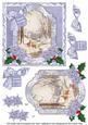 Snow Deer Seasons Greetings 6in Christmas Step by Step