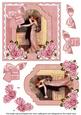 Dancing Couple Happy Anniversary 6in Floral Step by Step