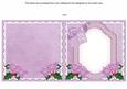 Lilac Snowscene Thinking of You to Fit 6in Folded Insert