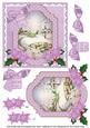 Lilac Snowscene My Parents 6in Christmas Step by Step