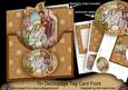 The Nativity Christmas Wishes 7in Tag Card Front Mini Kit