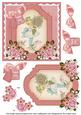 Flower Girl Thank You 6in Floral Step by Step