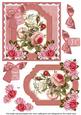 Pink Rose Thank You 6in Floral Step by Step