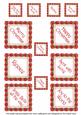 Red Poinsettia Diamond Christmas Sentiment Captions