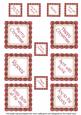 Cerise Poinsettia Diamond Christmas Sentiment Captions