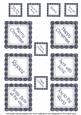 Dark Blue Poinsettia Diamond Christmas Sentiment Captions