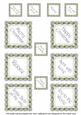Silver Poinsettia Diamond Christmas Sentiment Captions
