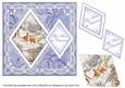 Snow Deer Mum at Christmas 7in Double Diamond Topper