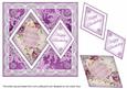 Lilac Music Happy Birthday 7in Double Diamond Topper
