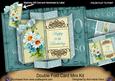 Daisy 80th Birthday Double Fold 3D Card Mini Kit