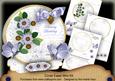 Blue Daisy February Birthday Circle Easel Card Mini Kit