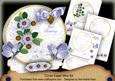 Blue Daisy June Birthday Circle Easel Card Mini Kit