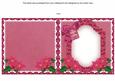 Cerise Bells Husband at Christmas to Fit 6in Folded Insert