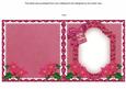 Cerise Bells Wife at Christmas to Fit 6in Folded Insert