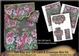 Black Big Blossom Gift Bag Mini Kit, Gift Card & Envelope