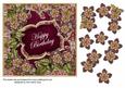 Hot Pink Met Fleur Happy Birthday 7in Fancy Decoupage Topper