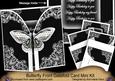 Black Butterfly Birthday Friend 3D Gatefold Butterfly Mkit