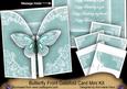 Dteal Butterfly Birthday Friend 3D Gatefold Butterfly Mkit