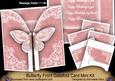 Pink Butterfly Birthday Friend 3D Gatefold Butterfly Mkit
