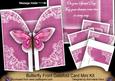 Cerise Butterfly Special Day 3D Gatefold Butterfly Mkit