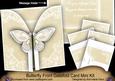 Cream Butterfly Special Day 3D Gatefold Butterfly Mkit