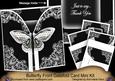 Black Butterfly Thank You 3D Gatefold Butterfly Mkit
