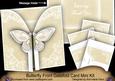 Cream Butterfly Thank You 3D Gatefold Butterfly Mkit