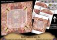Pink Metallic Fleur Butterfly 8in DIY Envelope Mini Kit