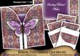 Purple Met Butterfly Belated 3D Gatefold Butterfly Mkit